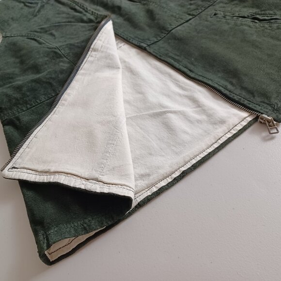 Skotts Washable Suede Zip-up Vest - Picture 7 of 16